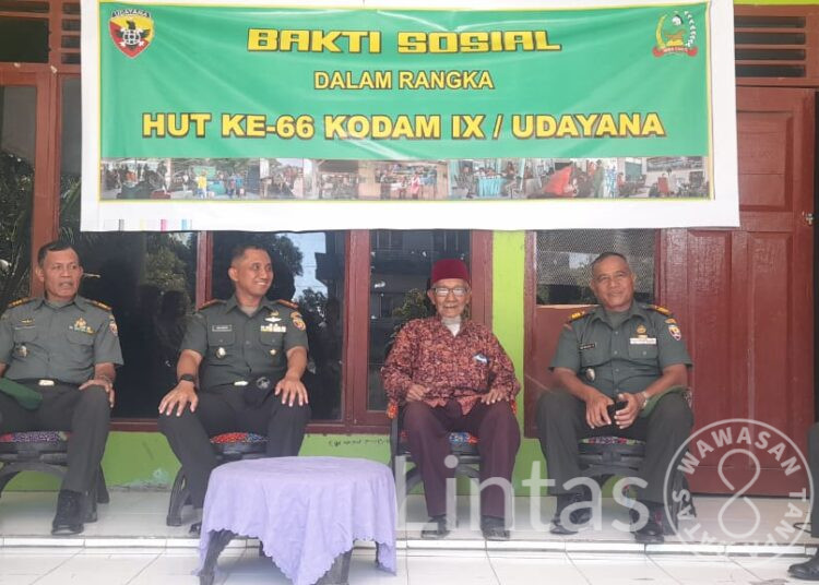 Sambut HUT Ke-66 Kodam IX/Udayana Dandim 1603/Sikka, Letkol Czi Setiawan Nur Prakoso Utomo S.I.P., Laksanakan Anjangsana Di Panti Asuhan