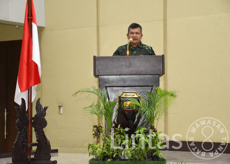 Kodam I/BB Ajak Keluarga Besar TNI Wilayah Sumut Atasi Berbagai Krisis