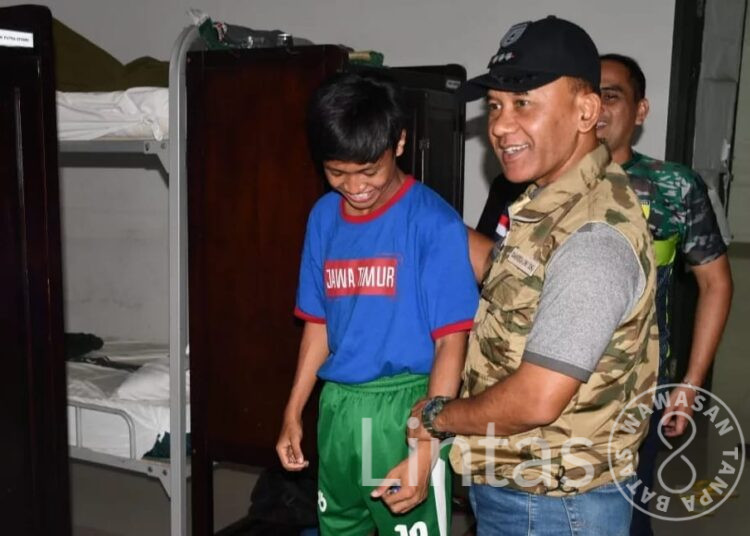 Cara Komandan Kontingen Kodam V/Brawijaya Cairkan Ketegangan Dan Motivasi Atletnya