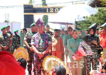 Pangdam XII/Tpr Kunjungi Kodim 1201/Mph