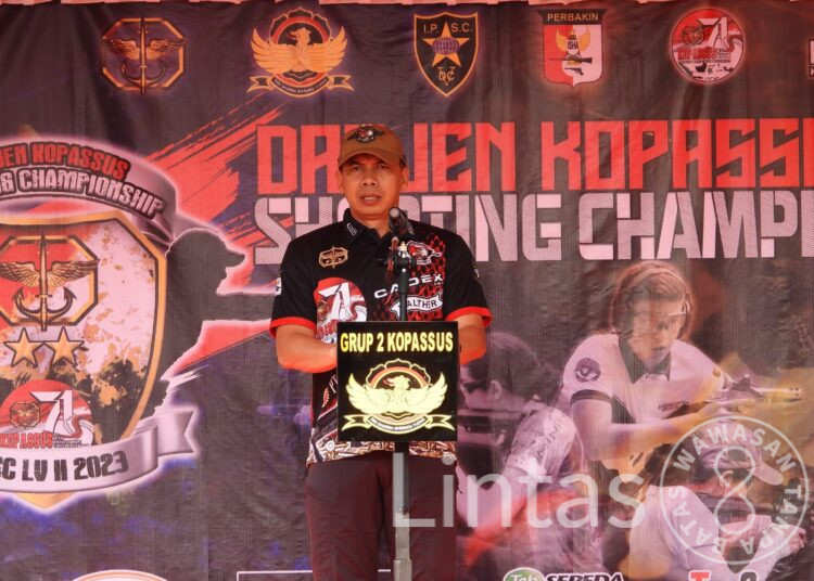 Kopassus Menyelenggarakan Lomba Tembak Danjen Kopassus Open Championship 2023