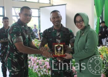 Dandim 1420/Sidrap Rem 141/TP Hadiri Acara Lepas Sambut Danbrigif 11/Badik Sakti