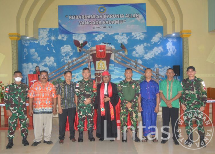 Kenali Bahaya Penyakit Menular Seksual Dan HIV/AIDS, Satgas Yonif 725/Woroagi Laksanakan Penyuluhan