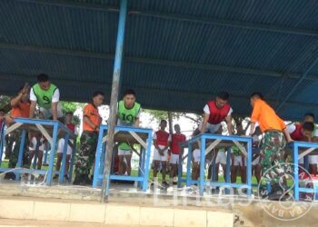 Seleksi Taruna Dan Taruni Lanud Sultan Hasanuddin, Masuki Tahap Tes Samapta