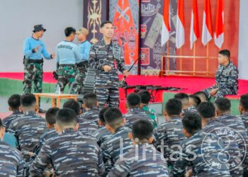 Tingkatkan Profesionalisme Prajurit Dalam Operasi Gakkum Dan Kamla, Lantamal IX Laksanakan Pelatihan VBSS