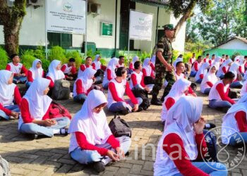 140 Orang Putra Putri Terbaik Kabupaten Pandeglang Ikuti Seleksi Paskibra Di Kodim 0601/Pandeglang