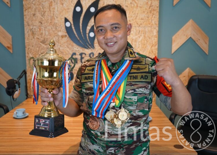 Pelda Arianto, Babinsa TNI AD Dengan Segudang Medali Kejuaraan Menembak