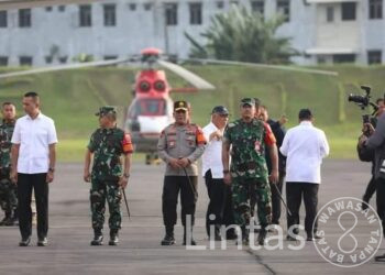 Pangdam I/BB Dampingi Kunjungan Kerja Presiden RI Ke Labura