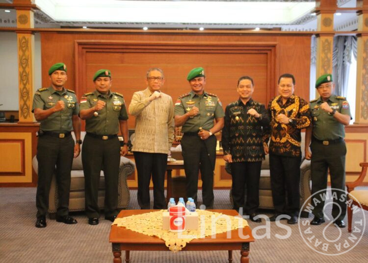 Petinggi Nomor Satu Tanjungpura Datangi Gubernur Kalbar