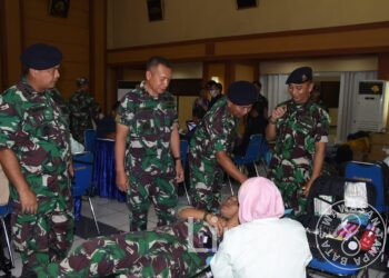Sambut Peringatan Hardikal Ke-77, Kodiklatal Donorkan Darah 900 Kantong