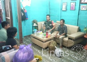 Danramil Manuhing Berharap Warga Dapat Menciptakan Kerukunan Melalui Perilaku Pancasilais