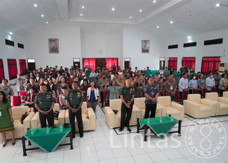 Wujudkan Toleransi Umat Beragama Banyumas, Korem Wijayakusuma Laksanakan Paskah Sinergitas