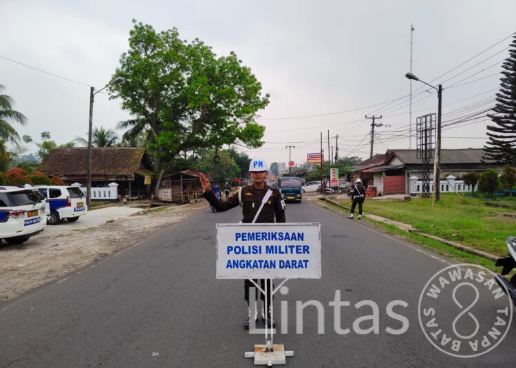 Tingkat Disiplin Berlalu Lintas Prajurit TNI AD Jajaran Korem 064/MY Meningkat