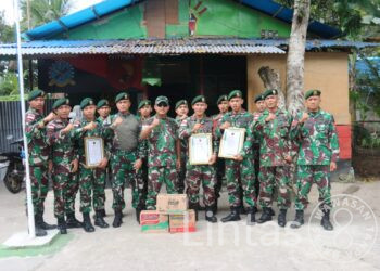 Peroleh Senjata Organik di Daerah Operasi, Satgas Yonarmed 1 Kostrad Terima Penghargaan Dari Pangdam XVI/Pattimura