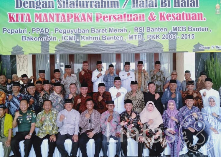 Korem 064/MY Halal Bihalal DPD Pepabri Provinsi Banten