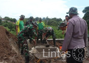 Hari Kedua, Ini Progres Sasaran Fisik TMMD Ke-116 Kodim 0623/Cilegon