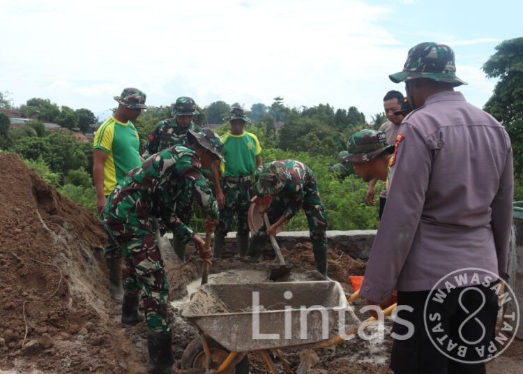 Hari Kedua, Ini Progres Sasaran Fisik TMMD Ke-116 Kodim 0623/Cilegon