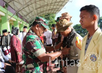 Pabung Kodim 0309/Solok, Bersama Forkopimda Kota Solok, Sambut Peserta LATSITARDANUS Ke XLIII