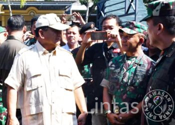 Danrem 081/DSJ Sambut Kunker Menhan Prabowo Di Pacitan