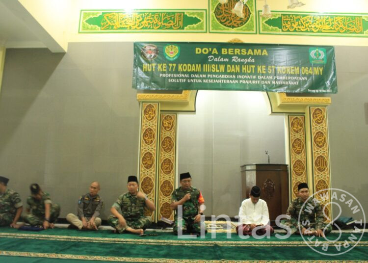 Doa Bersama, Dalam Rangka HUT Kodam III/Siliwangi Dan HUT Korem 064/MY