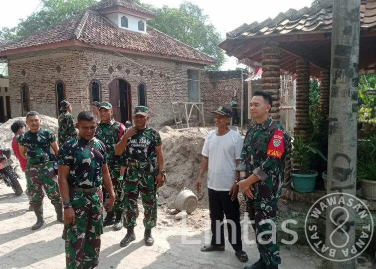 Dandim 0623/Cilegon Cek Progres Perkembangan TMMD