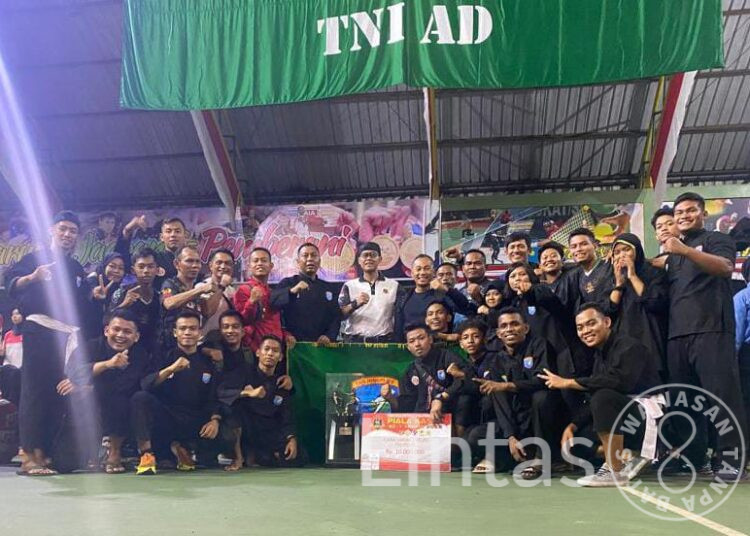 Yakini “Setiap Langkah Adalah Pertaruhan”, Tim Pencak Silat Kodam XII/Tpr Juara Umum Kedua Kejurnas Piala Kasad