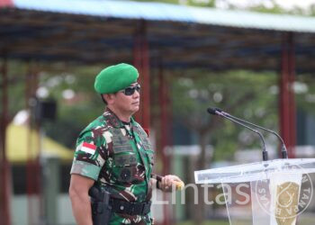 Amankan Wilayah Batas Sektor Timur Kalbar, Ini Penekanan Pangdam XII/Tpr Kepada Satgas Yonarmed 10/Roket