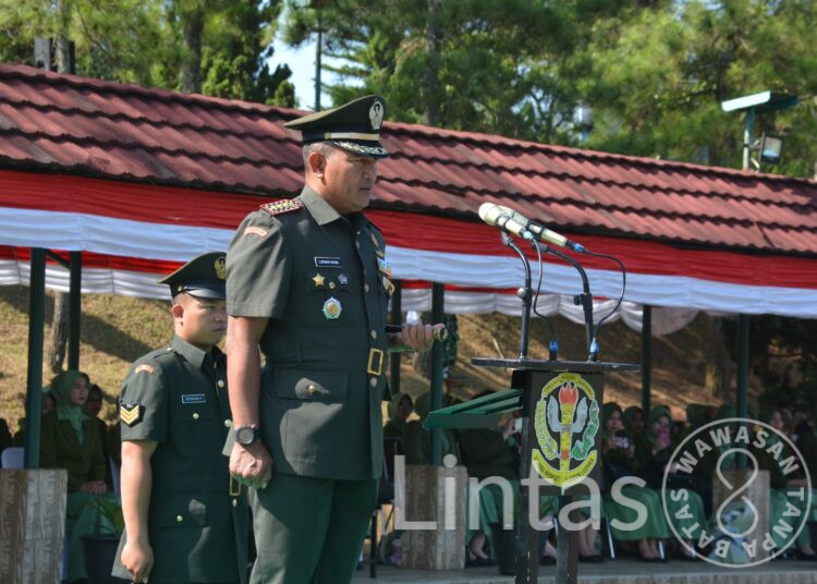 Pangdam III/Siliwangi, “Prajurit Dibentuk Dari Kerasnya Pendidikan Dan Penugasan”