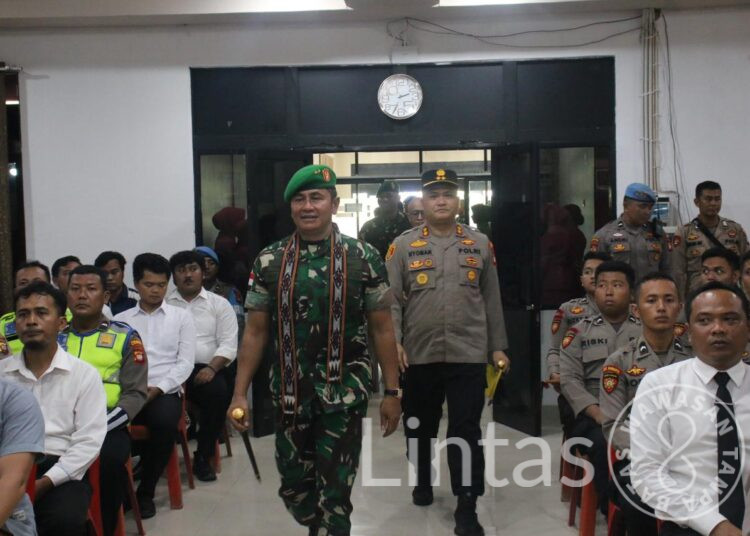 Kunjungan Kerja Ke Wilayah Landak, Pangdam XII/Tpr Kunjungi Mapolres