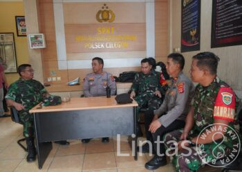 Jalin Silatuhrahmi Danrem 064/MY Kunjungi Polsek Cilegon