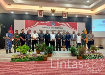 Danramil 1702-01/Wamena Hadiri Pelantikan Panitia Pemilihan Anggota MRP