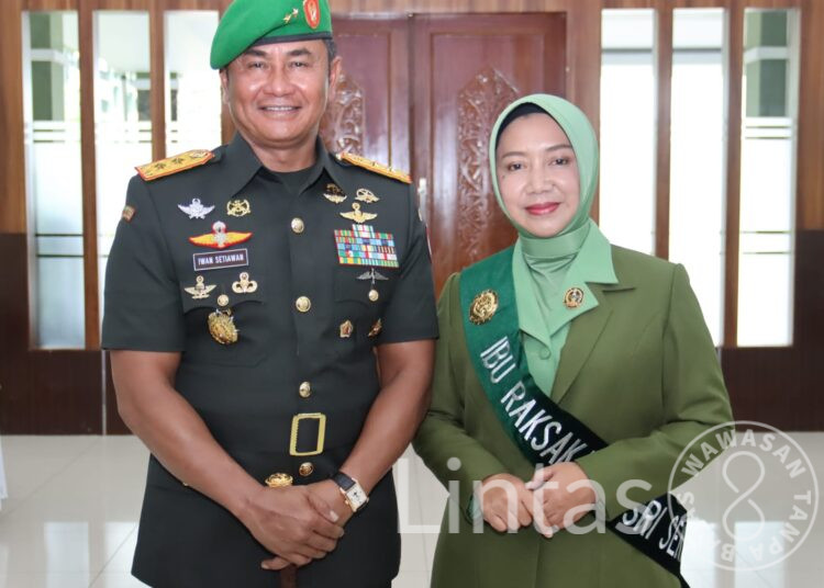 Pangdam XII/Tpr Kukuhkan Ny. Beti Iwan Setiawan Sebagai Ibu Raksakarini Sri Sena