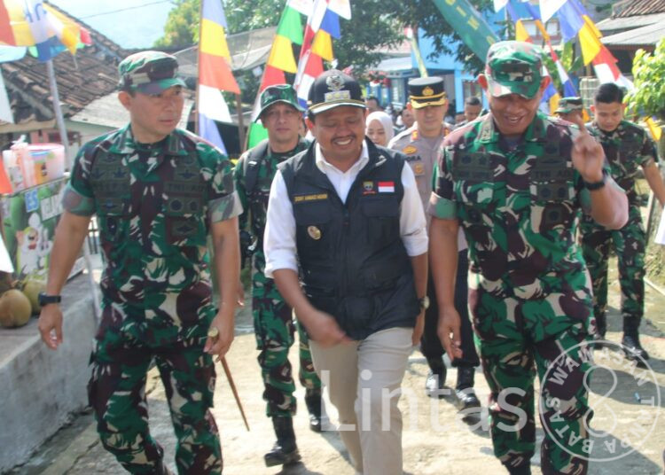 TMMD Ke-116 Wilayah Kodam III/Siliwangi Secara Serentak Resmi Dibuka