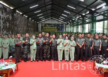 Sinergitas TNI-Polri Jadi Penekanan Kasad Saat Kunjungi Yonif 512/QY