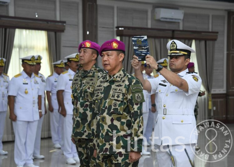 Mayjen TNI Marinir Markos Resmi Jabat Aspotmar Kasal