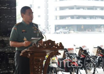 Kontingen Atlet TNI AD di SEA Games Kamboja 2023 Terima Bonus Sepeda Motor
