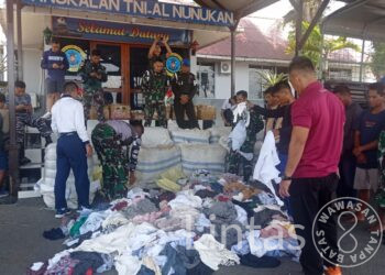 TNI AL Berhasil Gagalkan Penyelundupan Barang Ilegal Ke Tarakan