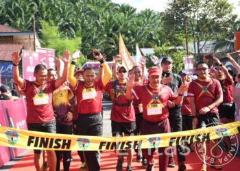 Pangdam I/BB Dan Wagubsu Ramaikan BLOT 2023 Bersama 700 Runner