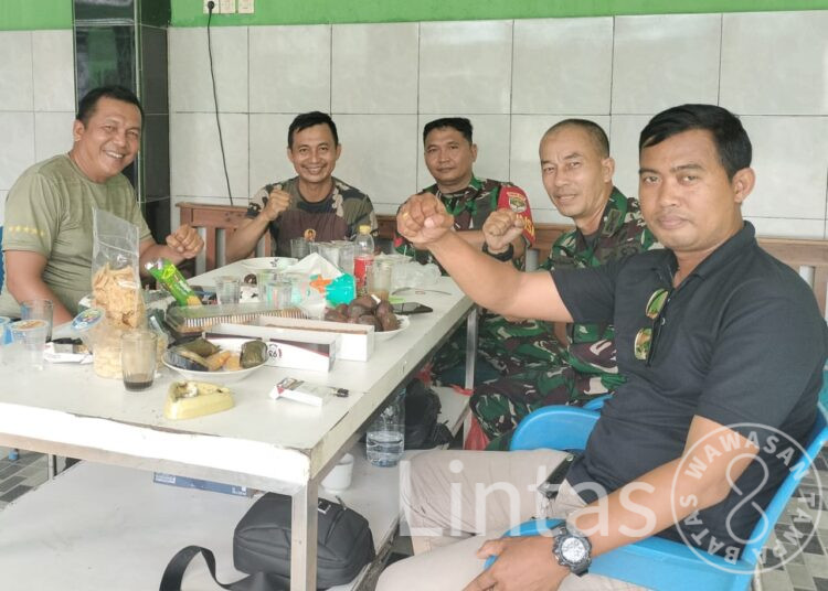Perkuat Silaturahmi, Kapenrem 064/MY Beserta Danramil 13/Cisoka Kodim 0510/Tigaraksa
