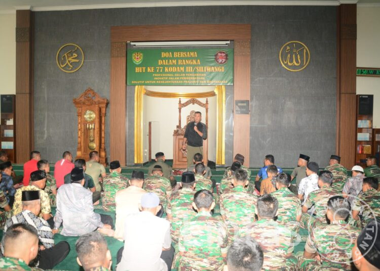 Do’a Bersama, Untuk Pengabdian Kodam III/Siliwangi Kepada Bangsa Dan Negara