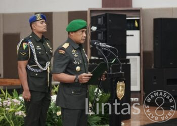 Pangdam Jaya/Jayakarta Pimpin Tradisi Corps Sertijab Pejabat Kodam Jaya Serta Wisuda Purnawira Pamen Kodam Jaya