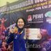 Cantik, Garang dan Berprestasi Kowal Marinir Raih Mendali Emas Kejuaraan Wushu