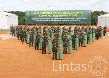 Tutup Apel Komandan Satuan, Pangdam XII/TPR : Prajurit Harus Siap Mati tapi Tidak Boleh Mati