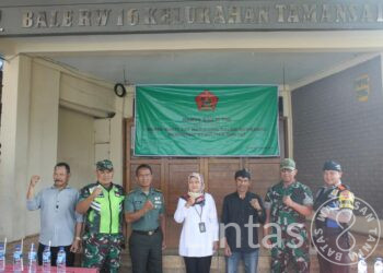 Ciptakan Kemanunggalan Dengan Rakyat, Kodiklatad Gelar Karya Bakti TNI Di Kodya Bandung