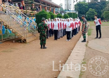 Kasdim 0601/Pandeglang, Calon Paskibra Harus Memiliki Kesiapan Fisik Yang Baik