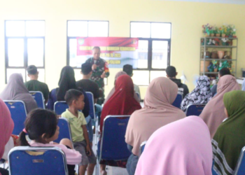 Satgas TMMD Kodim 0623/Cilegon Gelar Sosialisasi Wawasan Kebangsaan