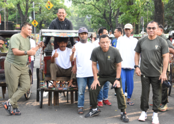 Keakraban dan Keceriaan Hadir Saat Perlombaan Tradisional dan Lomba Untuk Komunitas Digelar Kodam III/Siliwangi
