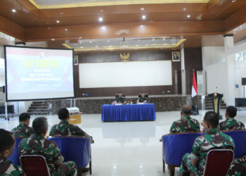 Exit Briefing Danlanud Sultan Hasanuddin Makassar
