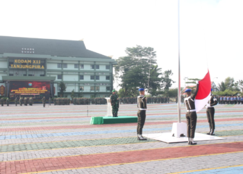 Pangdam XII/Tpr Pimpin Upacara Peringatan Hari Kebangkitan Nasional Ke-115