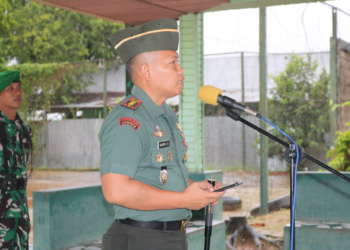 Jam Komandan, Dilanjutkan Halal – Bihalal Dandim 0309/Solok Ingatkan Anggota Jaga Sinergitas, Soliditas dan Netralitas